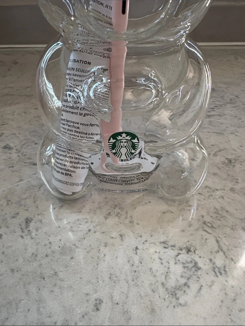 2026 New Starbucks Bearista Bear Cup pink Drink Strawberry Topper Baseball cap - Picture 7 of 9